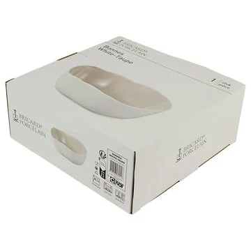 BRICARD BONNES SCHAAL | WIT-TAUPE Ø22,5X8 CM