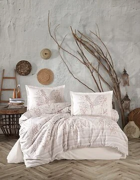 LAVELLA GULAY DUVET COVER SET RANFORCE | 200X220 CM 4-DELIG