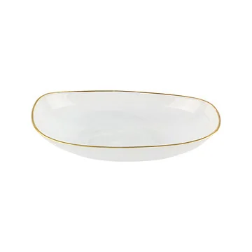 BRICARD ISTANBUL SCHALEN SET | 25 CM WEISS-GOLD 6-TEILIG