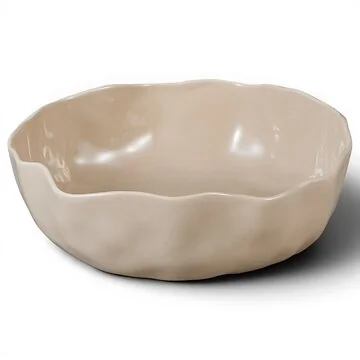 BRICARD ANGLES BOWL | Ø22,5X7,5 CM TAUPE