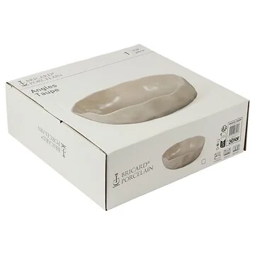 BRICARD ANGLES SCHAAL | Ø22,5X7,5 CM TAUPE