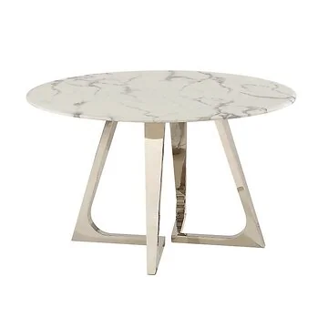 BARI EETTAFEL | Ø130X76 CM MARMER 757