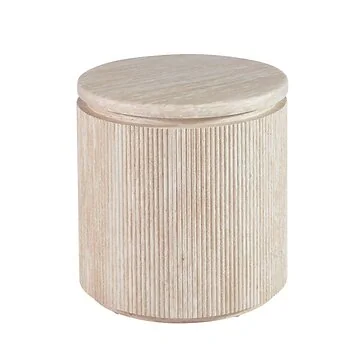 BONDO COFFEE TABLE TRAVERTINE | Ø55X55 CM TRAVERTINE
