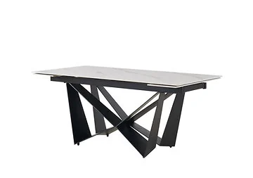 CENTO EETTAFEL MAT ZWART | 180/240X90X76 CM KERAMIEK SW001