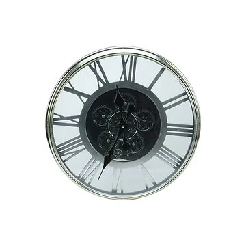 KLOK CNR619  54.5*7 ZILVER