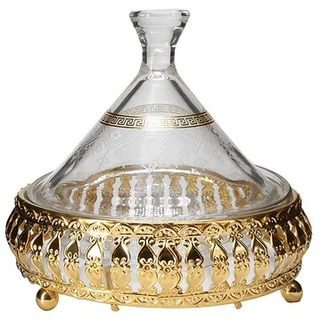 BRICARD ALMERIA TAJINE SET 103 | GOLD Ø15CM 2 PIECES