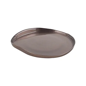 BRICARD BODRUM PLATES SET |21 TAUPE 6-PIECES