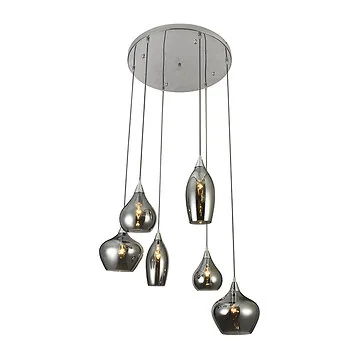 HÄNGELAMPE MAINZ | CHROM Ø55 CM