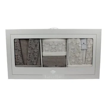 LAVELLA SIBEL WELLNESS SET | BEIGE-CREME 6-TEILIG