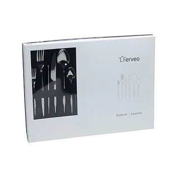 FERVEO SARA CUTLERY SET | 36-PIECE SILVER