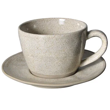 BRICARD ALBI KAFFEESET | HELLGRAU 12-TEILIG