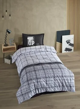LAVELLA YALIN DUVET COVER SET RANFORCE | 140X220 CM 3-PIECE