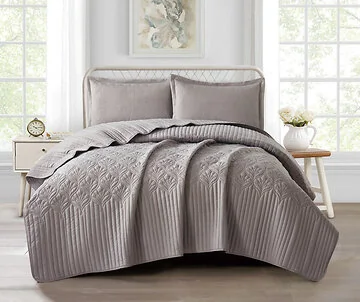 NILUFER TAGESDECKE SET CNR004 | TAUPE 3-TEILIG