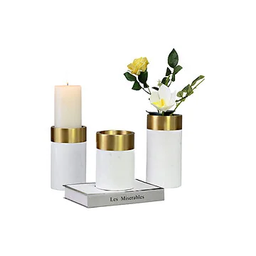 FUGURATO ELEGANCE CANDLE HOLDER 21S0130G-L | GOLD