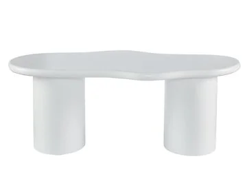 BOBBIO DINING TABLE WHITE | 200X100X76 CM WIT