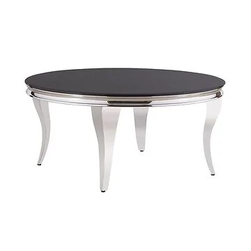 MILANO COUCHTISCH | Ø100X42 CM SCHWARZ