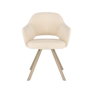 DORIA DINING CHAIR BEIGE | BEIGE FABRIC OC111