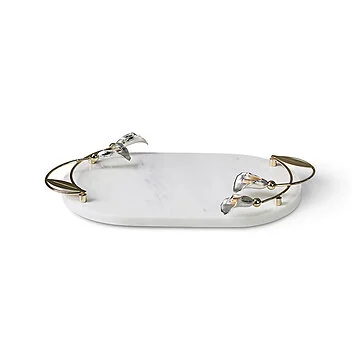 FUGURATO ELEGANCE PRÄSENTIERBRETT 21A0340G-S | MARMOR - GOLD