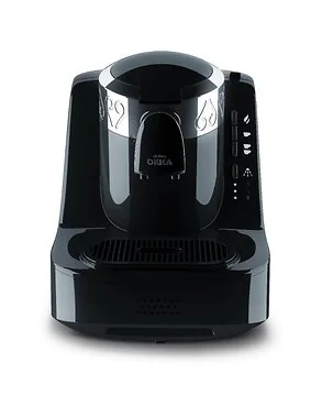 ARZUM OKKA TURKS KOFFIEZETAPPARAAT | ZWART-CHROOM