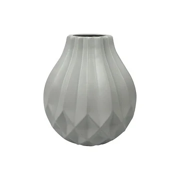 FUGURATO VASE 9518 | Ø22,5X25,5 CM WEISS