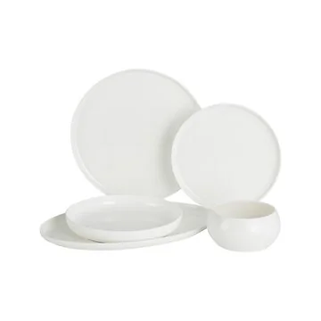 BRICARD BOBIGNY TABLEWARE SET | WHITE 25-PIECE