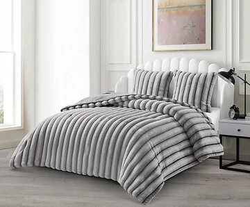 LAVELLA PERI BEDSPREI SET | 235X250 CM GRIJS 3-DELIG