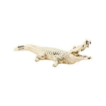 DECORATIE CNR888 KROKODIL | 88 CM GOUD