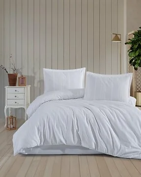 LAVELLA TAYLA DUVET COVER SET | WHITE 200X220 CM 4-PIECE