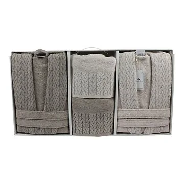 LAVELLA SENA WELLNESS SET | BEIGE-HELLBEIGE 6-TEILIG