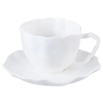 BRICARD ANGLES KAFFEE SET | WEIß 12-TEILIG