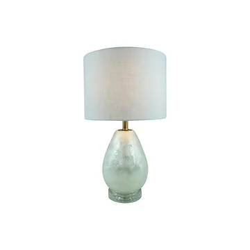 LUMCI ELISA TISCHLAMPE | GOLD-WEIß Ø28X48 CM