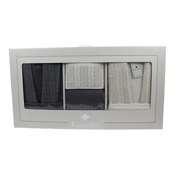 LAVELLA SENA WELLNESS SET | HELLGRAU-CREME 6-TEILIG