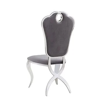 FIRENZE DINING CHAIR | GREY FABRIC VELU97A