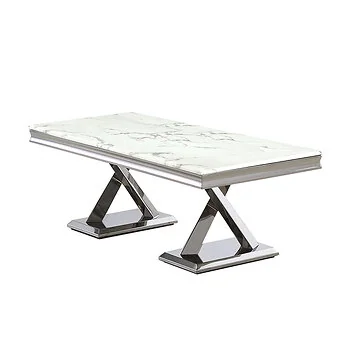 FERRARA EETTAFEL | 180X90X76 CM MARMER 757
