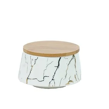 BRICARD VOORRAADKOM WIT 5" + BAMBOO DEKSEL