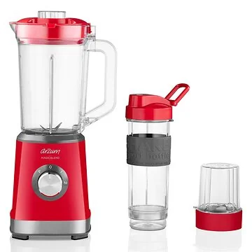 ARZUM MAGICBLEND GLASS JUG BLENDER | RED
