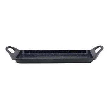 FERVEO MAHIDA GRILL PAN | BLACK-WHITE 45X27X2,5 CM
